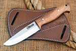 Ottoza 1095 High Carbon Steel Bushcraft Knife & Musket Wood Handle No:402