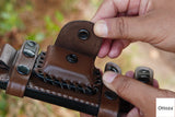 Ottoza Handmade Leather Knife Sheath RIGHT Hand Knife Sheath No:103