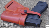 Ottoza Leather Gun Holster for GLOCK (17/19/19X/23) RIGHT Hand Holster No:351