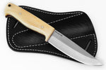 Ottoza 1095 High Carbon Steel Bushcraft Knife & Bone Handle No:391