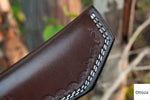 Ottoza Handmade Leather Knife Sheath SIDE DRAW Knife Sheath No:206