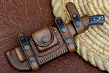 Ottoza Handmade D2 Steel Tracker Knife and Micarta Handle No:373
