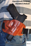 Ottoza Leather Gun Holster for GLOCK (17/19/19X/23) RIGHT Hand Holster No:306
