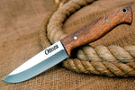 Ottoza 1095 High Carbon Steel Bushcraft Knife & Musket Wood Handle No:402