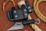 Ottoza Handmade 1095 Carbon Steel Hunting Knife & Micarta Handle No:384