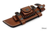 Ottoza Handmade Leather Knife Sheath RIGHT Hand Knife Sheath No:103