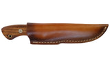 Ottoza Handmade Small Bushcraft / Hunting Knife & Walnut Wood Handle No:370