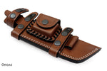 Ottoza Handmade Leather Knife Sheath LEFT Hand Knife Sheath No:65