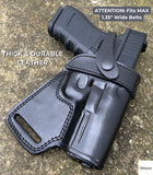 Ottoza Leather Gun Holster for GLOCK (17/19/19X/23) RIGHT Hand Holster No:417