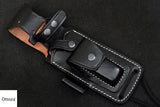 Ottoza Handmade Leather Knife Sheath SIDE DRAW Knife Sheath No:352