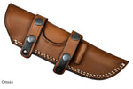 Ottoza Handmade Leather Knife Sheath LEFT Hand Knife Sheath No:102