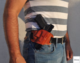 Ottoza Leather Gun Holster for GLOCK (17/19/19X/23) RIGHT Hand Holster No:306