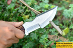Ottoza Handmade D2 Steel Tracker Knife with Wood Handle No:116