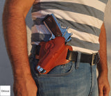 Ottoza Handmade Leather Gun Holster for 1911 RIGHT Hand Holster No:242