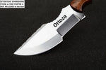 Ottoza Handmade D2 Steel Tracker Knife with Wood Handle No:116