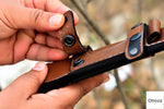 Ottoza Handmade Leather Knife Sheath LEFT Hand Knife Sheath No:102