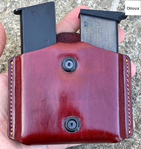 Ottoza Leather Mag Pouch - Single Stack Magazine Pouch No:346