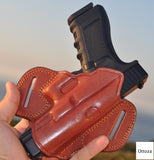 Ottoza Leather Gun Holster for GLOCK (17/19/19X/23) RIGHT Hand Holster No:243