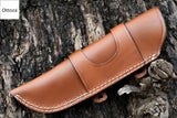 Ottoza Handmade Leather Knife Sheath LEFT Hand Knife Sheath No:102