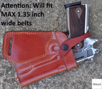 Ottoza Handmade Leather Gun Holster for 1911 RIGHT Hand Holster No:264