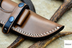 Ottoza Handmade Leather Knife Sheath LEFT Hand Knife Sheath No:102